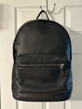 Coach Pebbled Leather Backpack